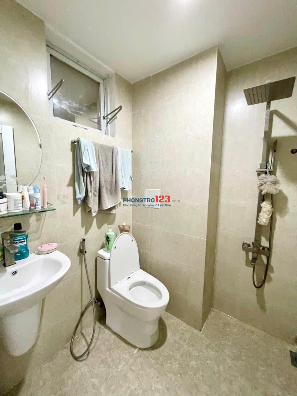Cho thuê chung cư Kim Tâm Hải,Trường Chinh 75m2, 3p ngủ, 2wc NT 8tr5
