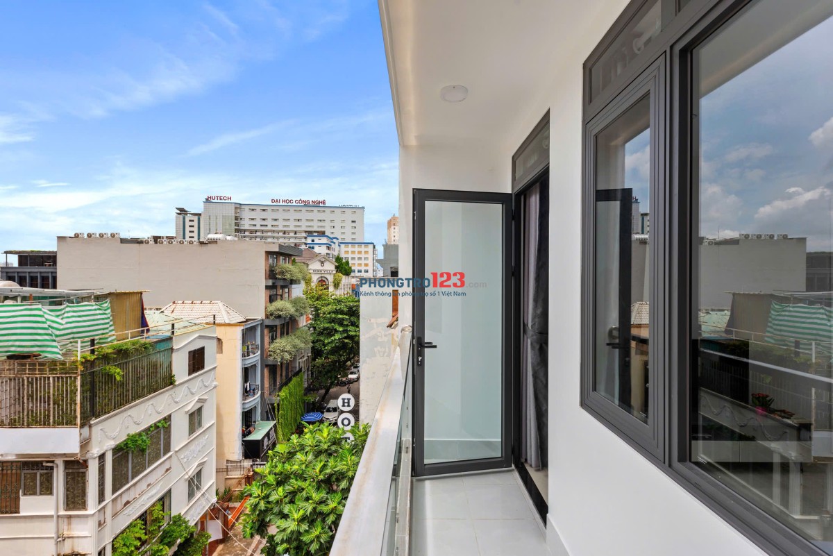 Căn hộ STUDIO full nt new 100% ban công view city cực đẹp