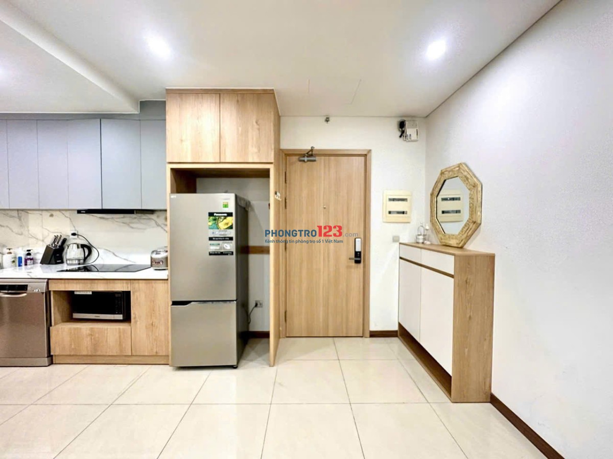 Chung cư Satra, Phan Đăng Lưu, P7, PN: 90m2, 2pn - 17tr/tháng