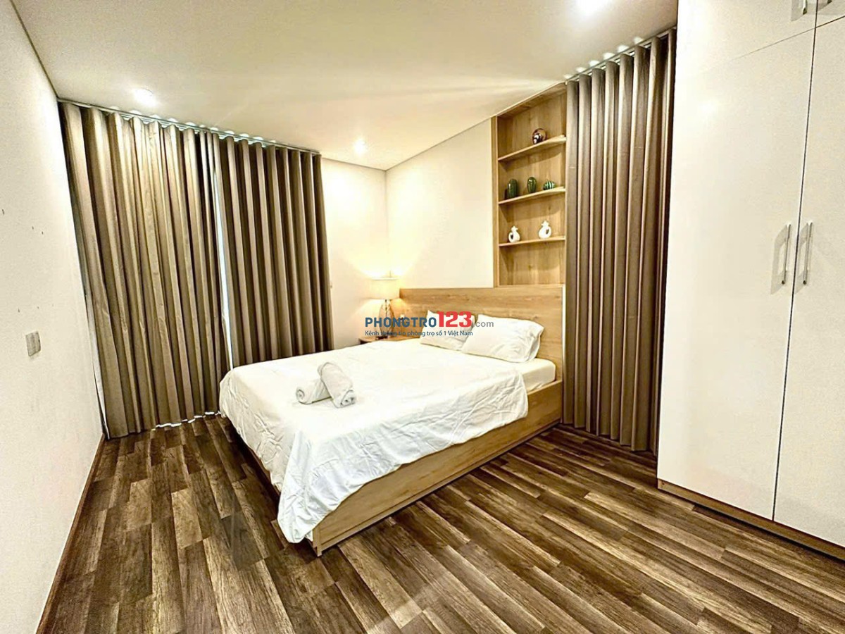 Chung cư Satra, Phan Đăng Lưu, P7, PN: 90m2, 2pn - 17tr/tháng