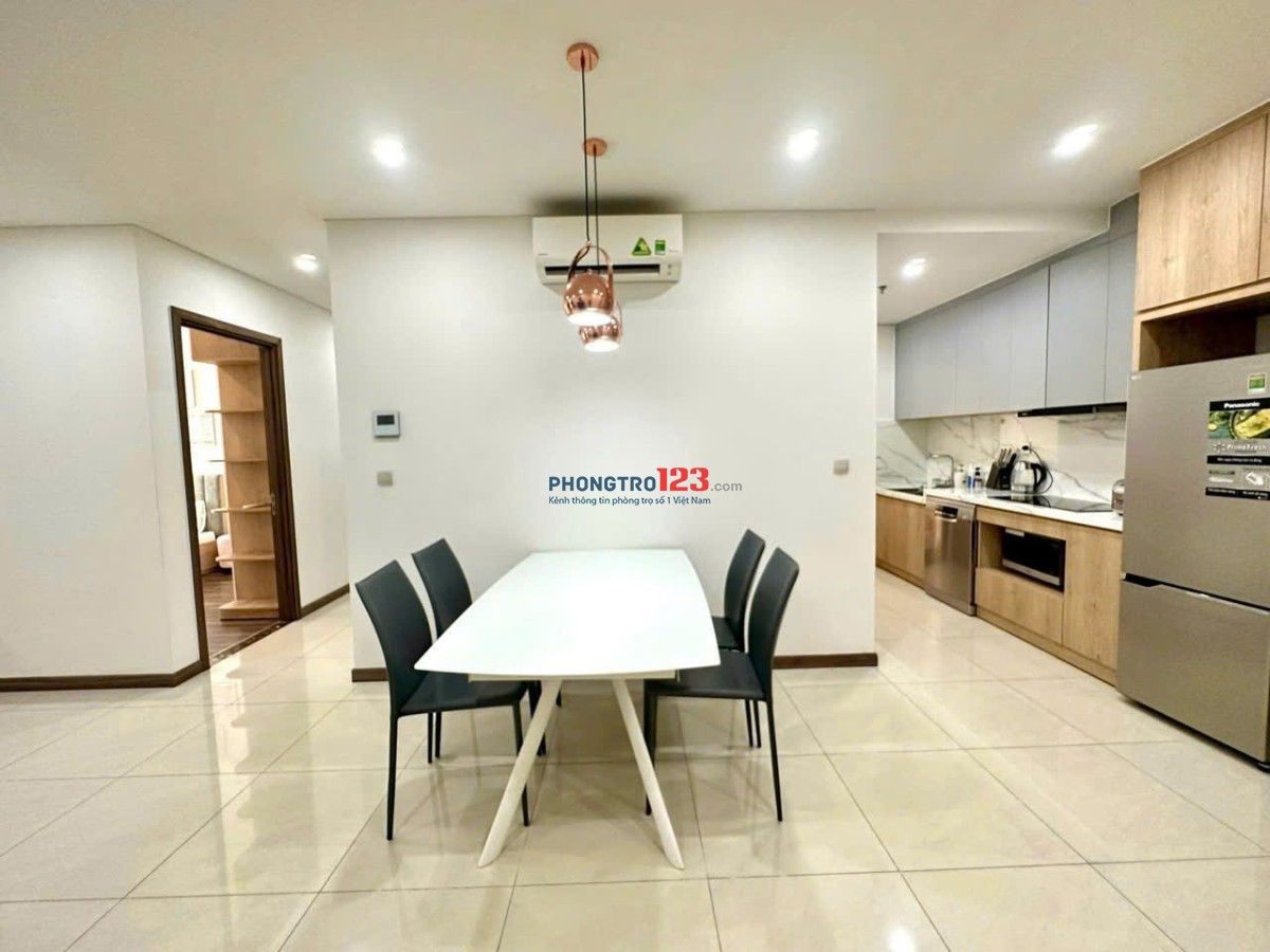 Chung cư Satra, Phan Đăng Lưu, P7, PN: 90m2, 2pn - 17tr/tháng