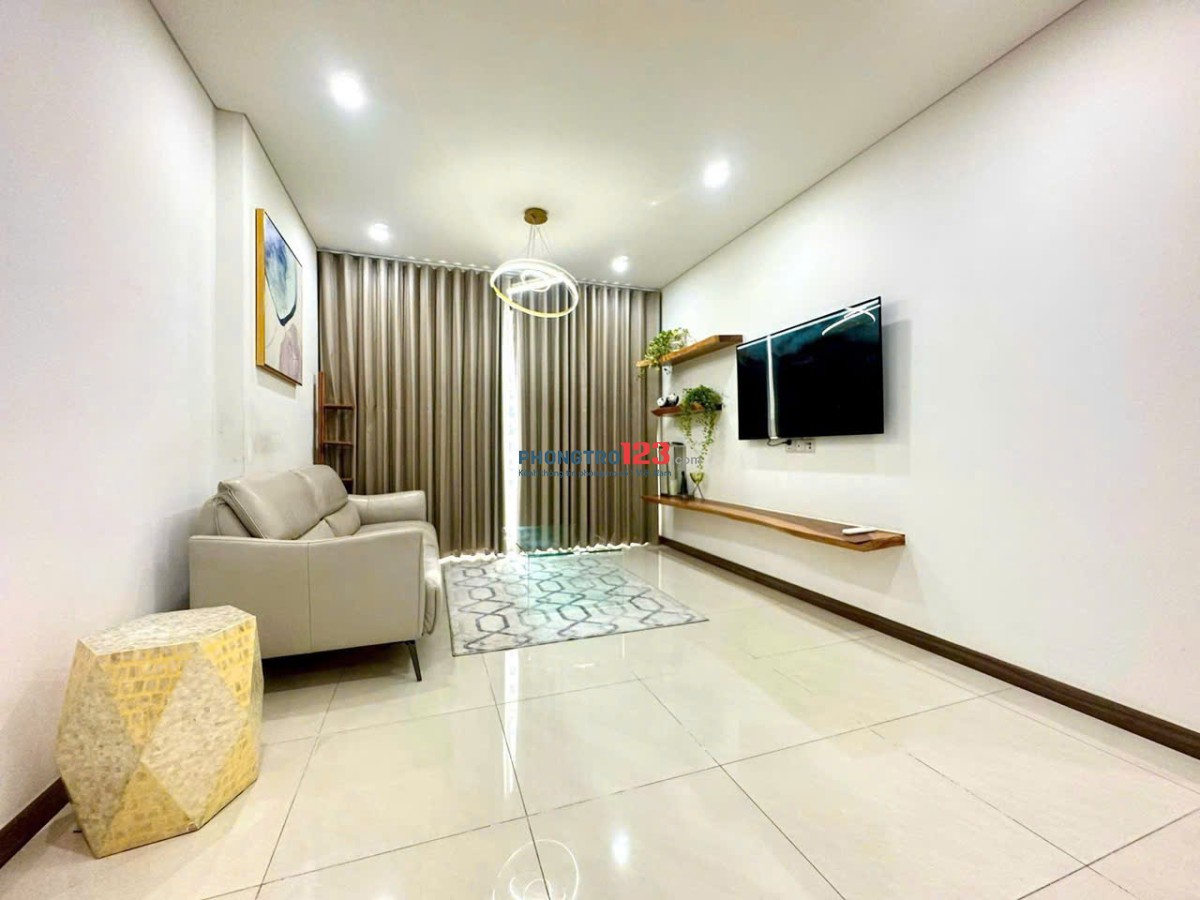 Chung cư Satra, Phan Đăng Lưu, P7, PN: 90m2, 2pn - 17tr/tháng