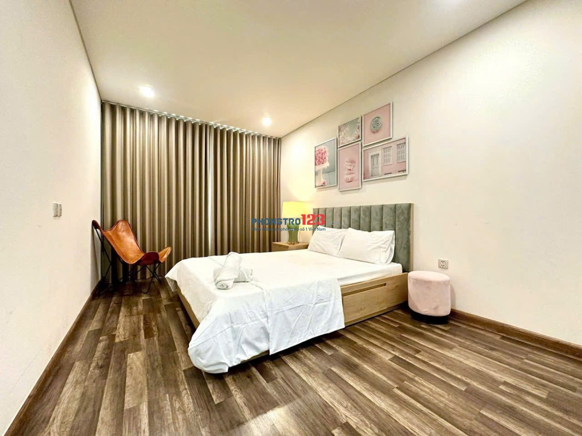Chung cư Satra, Phan Đăng Lưu, P7, PN: 90m2, 2pn - 17tr/tháng