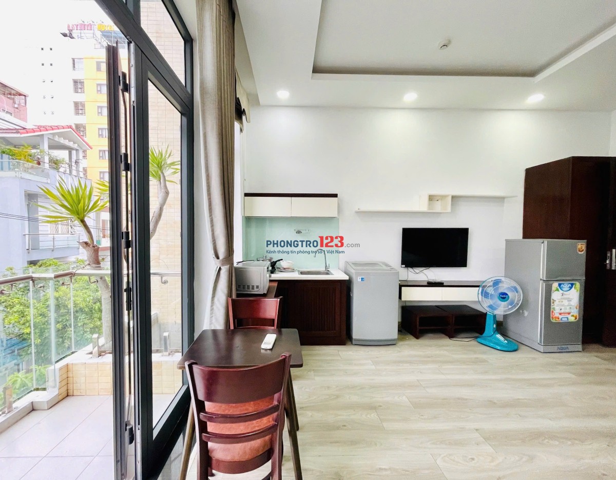 Ngày 7/7 trống studio có ban công Nguyễn Xuân Khoát, Sơn Trà - Giá 7 triệu/ tháng