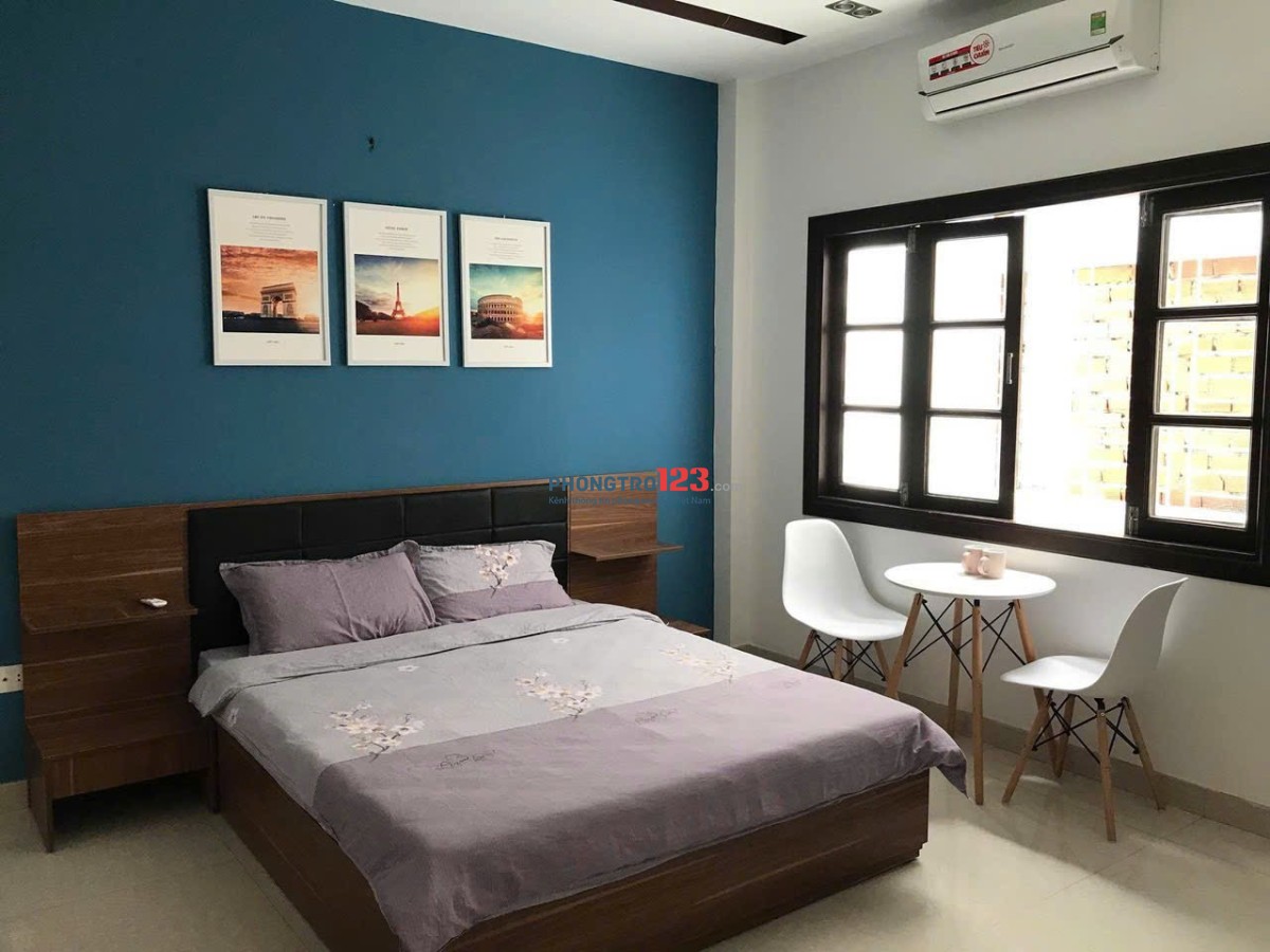 Cho thuê phòng rộng 35m2, cửa sổ lớn đón nắng và lấy giớ , Trần Bình Trọng Bình Thạnh