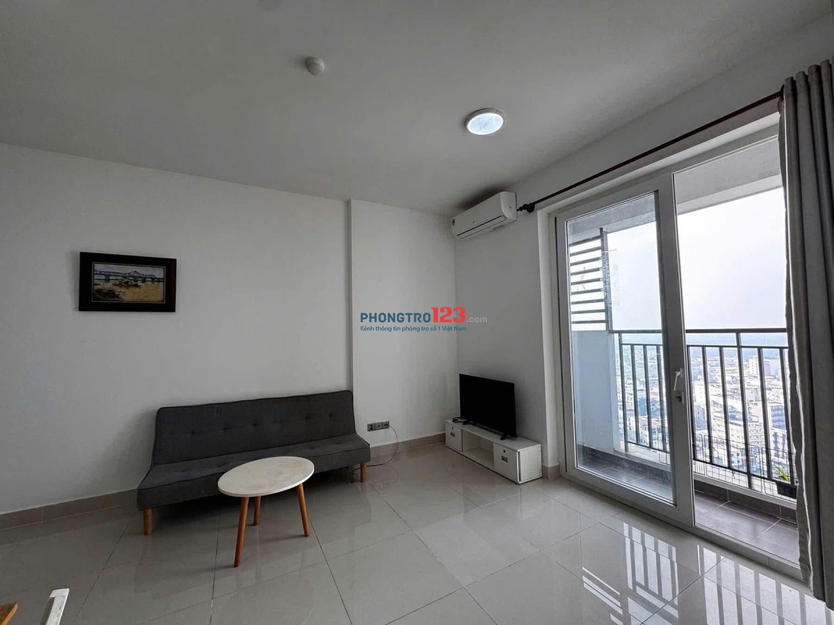 Chung cư Satra Eximland, Phú Nhuận - 90m2, 2PN, 18tr/tháng, Nội thất