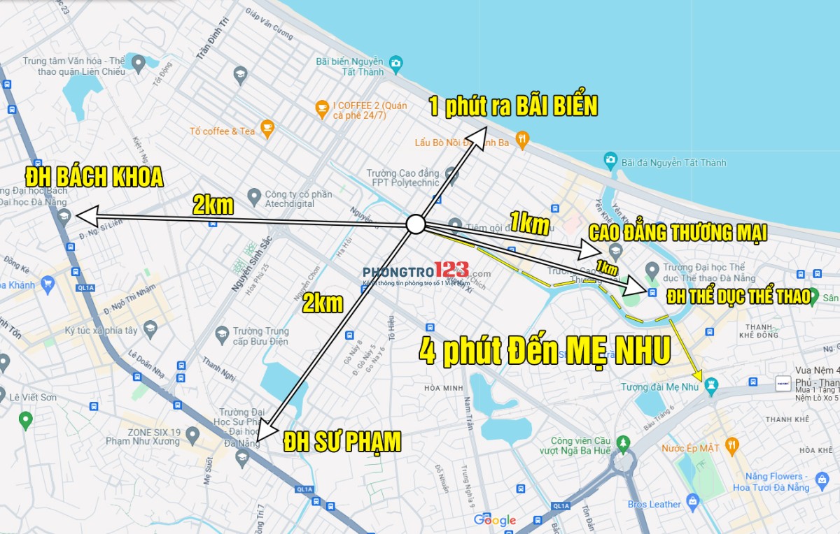 CHO THUÊ PHÒNG TRỌ – THANH KHÊ – ĐÀ NẴNG