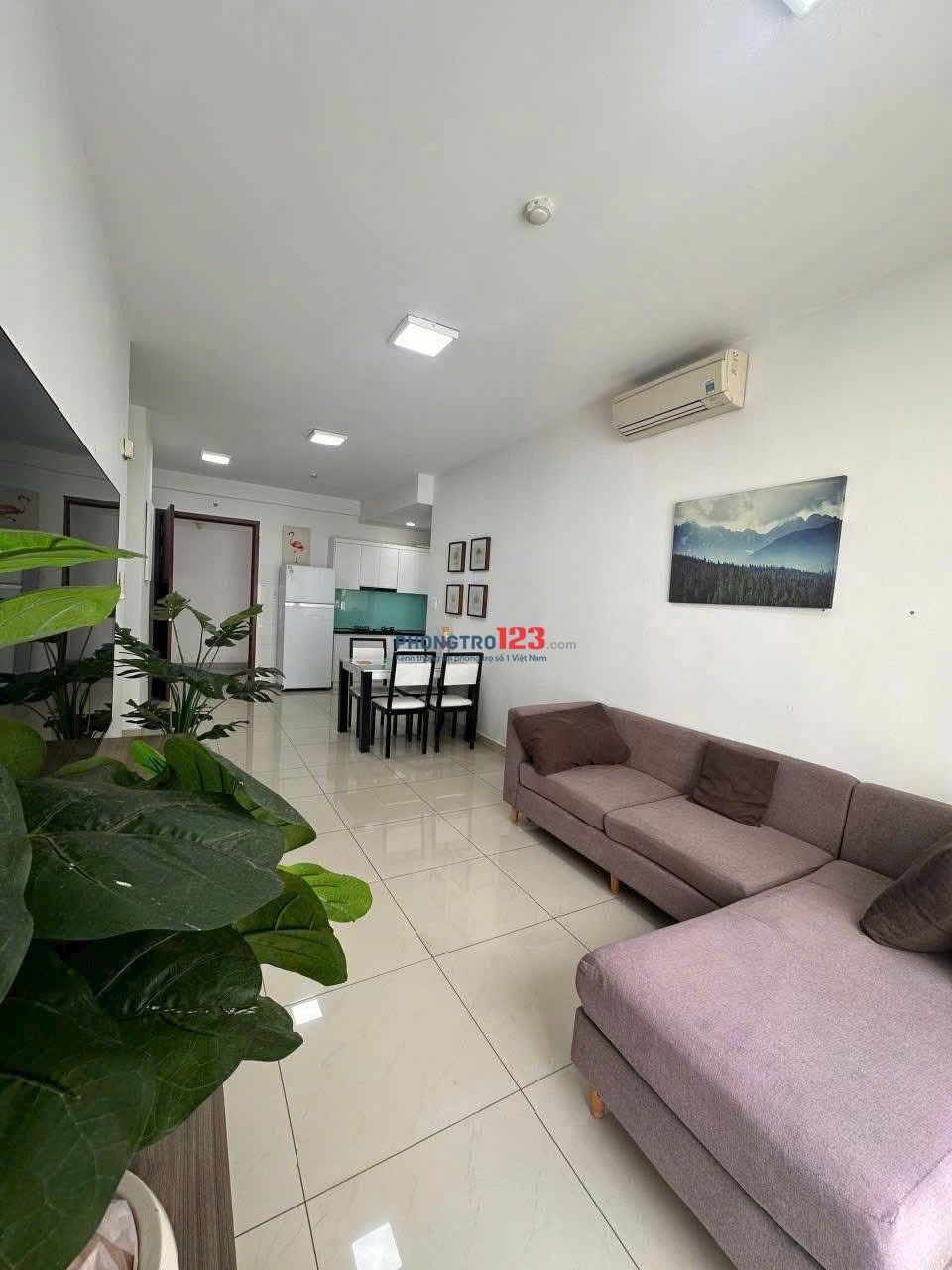 Chung cư Phú Thanh, 212 Thoại Ngọc Hầu, TP, 80m2, 2PN, 11tr/tháng.