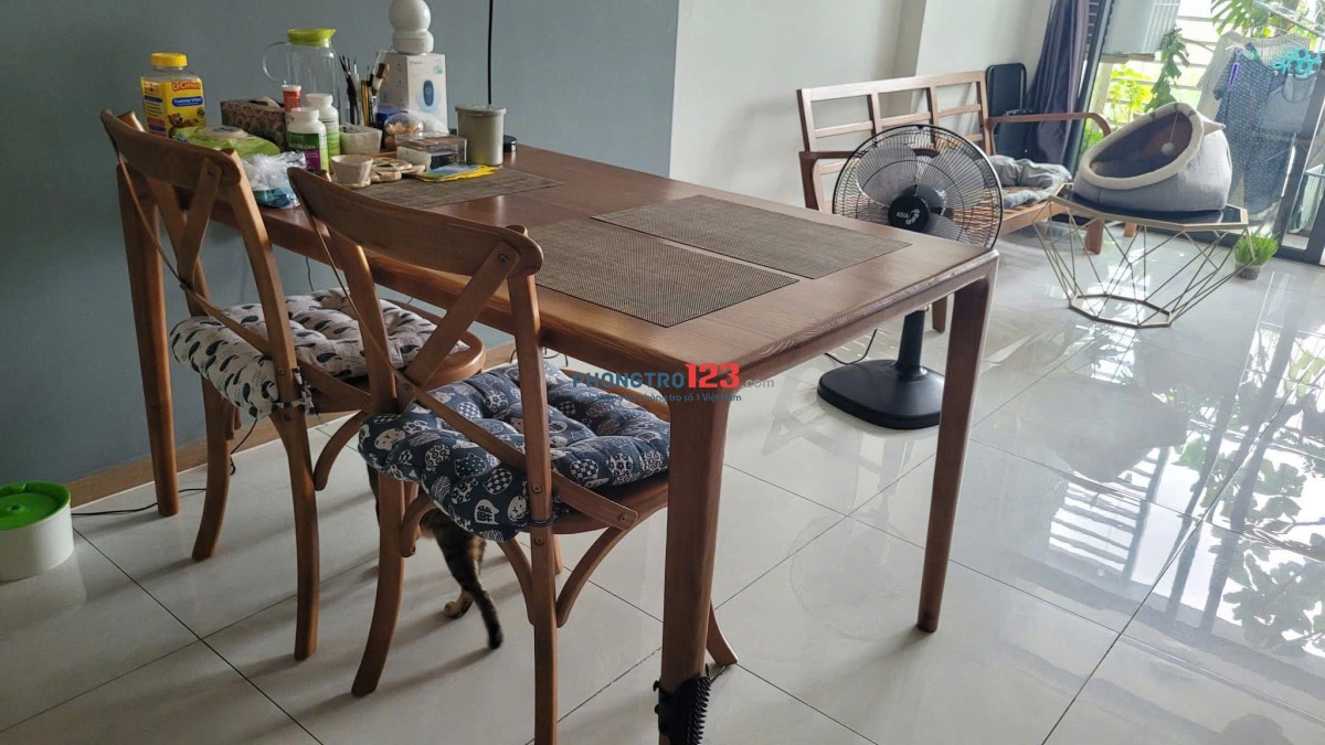 Carillon 2, Hòa Thạnh, Tân Phú, 80m2, 2p ngủ,11tr/tháng, Nội thất.