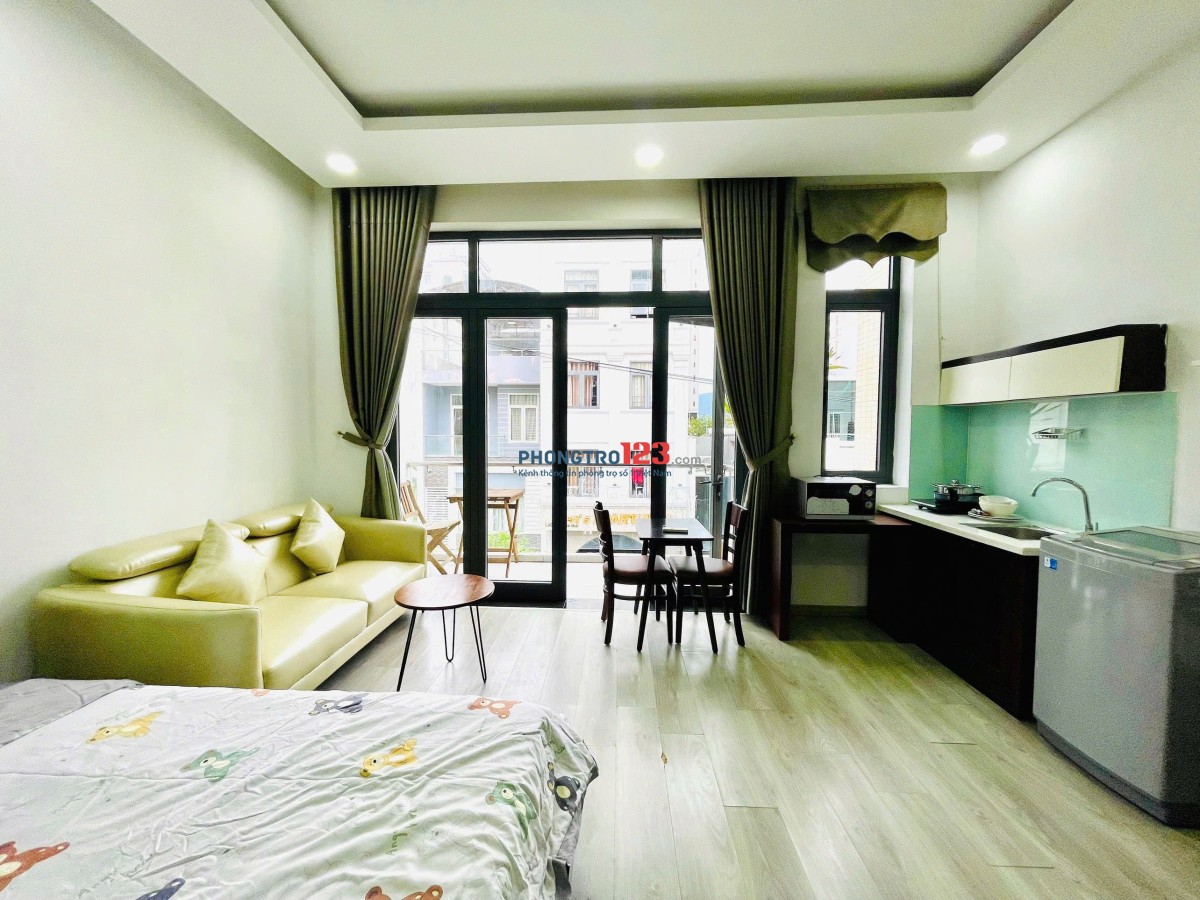 Ngày 7/7 trống studio có ban công Nguyễn Xuân Khoát, Sơn Trà - Giá 7 triệu/ tháng
