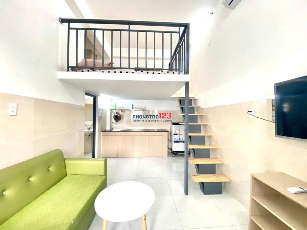 Cho thuê duplex cửa sổ thoáng, full nội thất p.Bình Thuận q.7 gần khu chế xuất, UFM