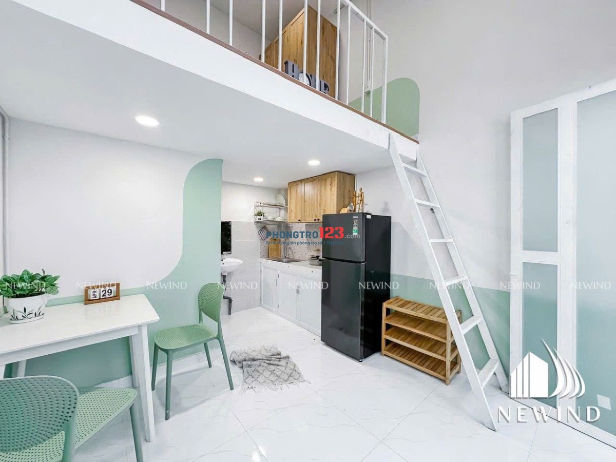 Cho thuê duplex cửa sổ thoáng, full nội thất p.Bình Thuận q.7 gần khu chế xuất, UFM