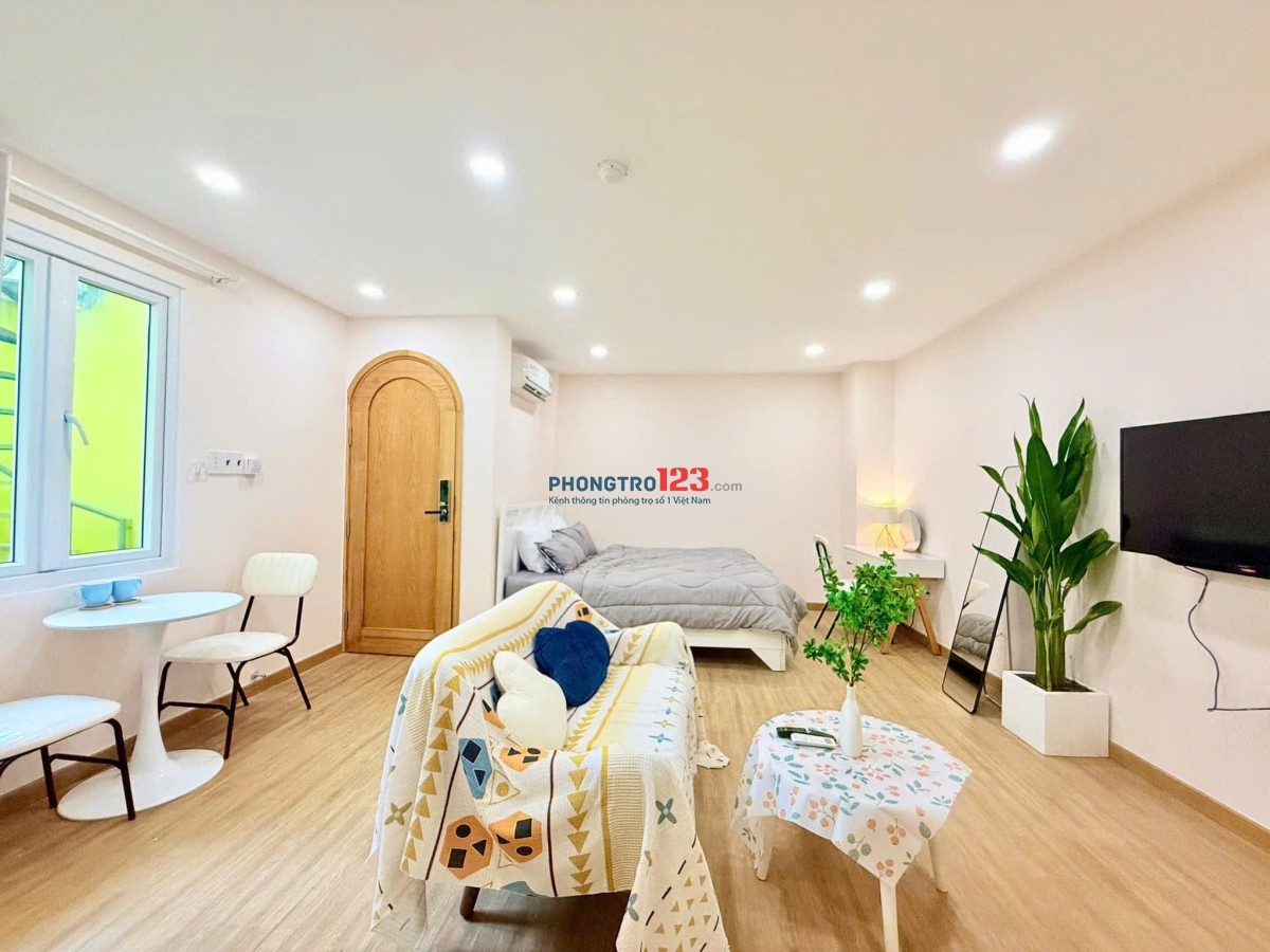 Căn Hộ Studio Cửa Sổ Trời 30m2 - Thuận Tiện Qua Các Trường ĐH Văn Lang, Hutech, UEF, Hồng Bàng, GTVT