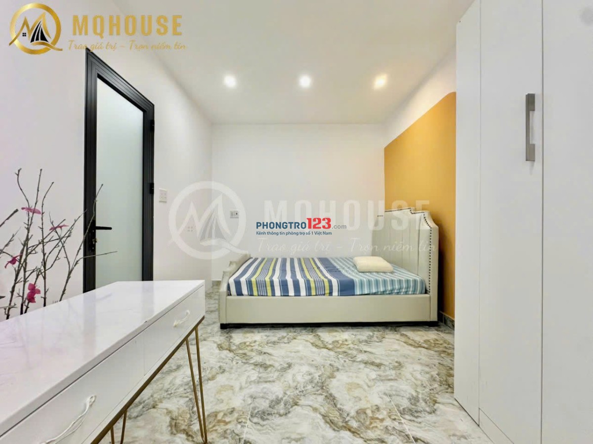 CHO THUÊ CHDV 1PN 1PK BAN CÔNG FULL NỘI THẤT ĐẸP NGAY SÂN BAY