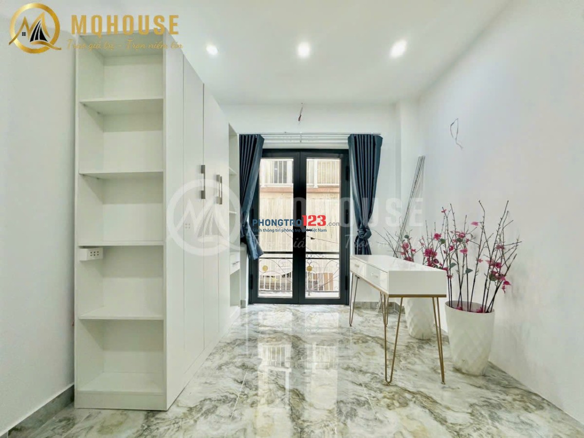 CHO THUÊ CHDV 1PN 1PK BAN CÔNG FULL NỘI THẤT ĐẸP NGAY SÂN BAY