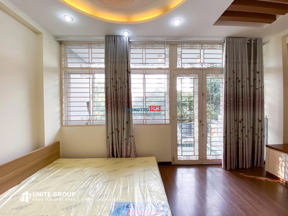 CHDV BAN CÔNG, 1 PHÒNG NGỦ, CÁCH LOTTE MART, RMIT CHỈ 500 M