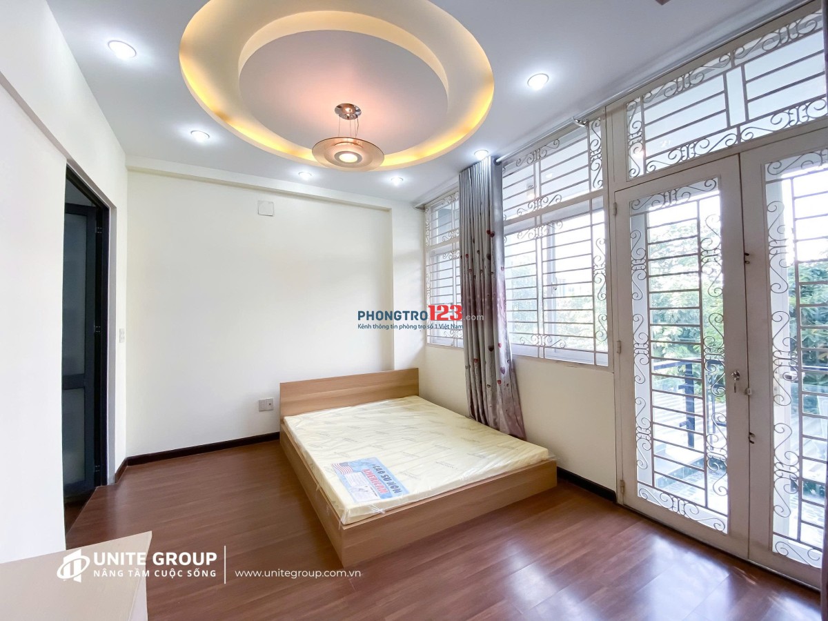 CHDV BAN CÔNG, 1 PHÒNG NGỦ, CÁCH LOTTE MART, RMIT CHỈ 500 M