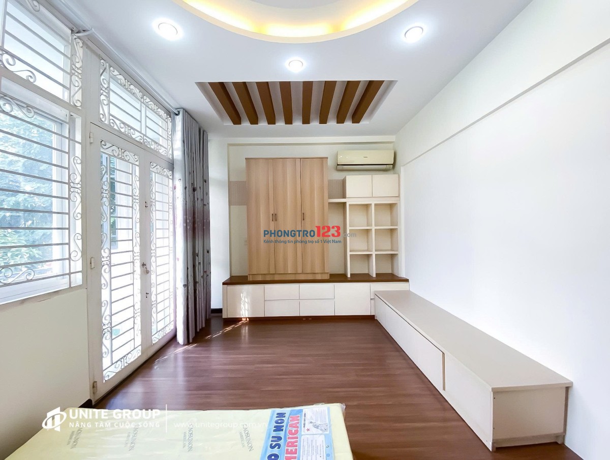 CHDV BAN CÔNG, 1 PHÒNG NGỦ, CÁCH LOTTE MART, RMIT CHỈ 500 M