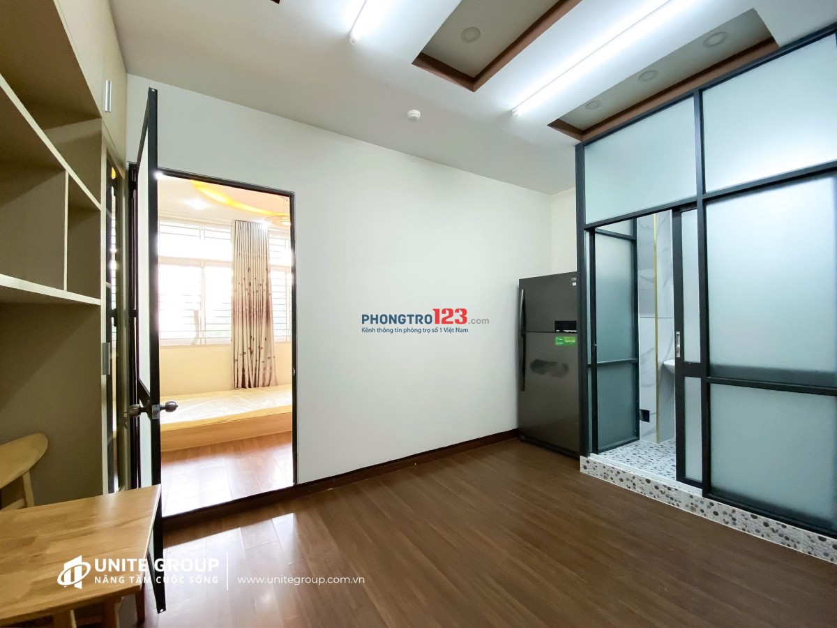 CHDV BAN CÔNG, 1 PHÒNG NGỦ, CÁCH LOTTE MART, RMIT CHỈ 500 M