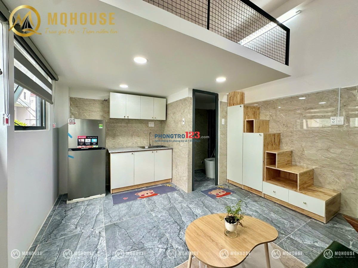 Phòng Duplex mới 100% đủ nội thất 179 Lê Đình Thám, P.Tân Quý, Q.Tân Phú (Thang Máy)
