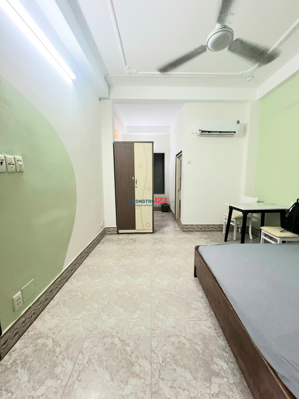 Khai trương phòng mới - 1PN Tách Bếp Full NT - Chu Văn An Bình Thạnh