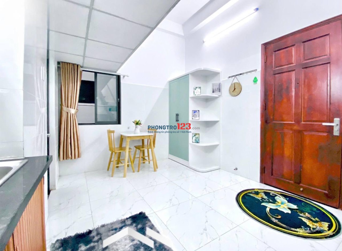 Phòng cho thuê full nội thất, có gác, gần Luỹ Bán Bích – Quận Tân Phú, giá 4.5 triệu/tháng
