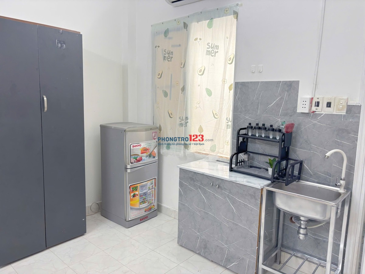 Phòng full nội thất 30m2 Nguyễn Kiệm Phú Nhuận gần Sân bay, vòng xoay Gia Định