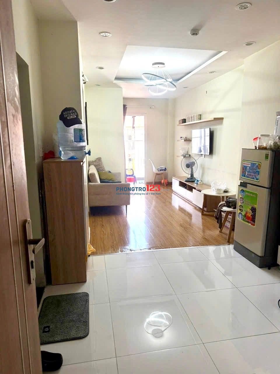Chung cư Topaz Home, Phan Văn Hớn, Q12: 3p ngủ rộng, full nt, giá 9tr