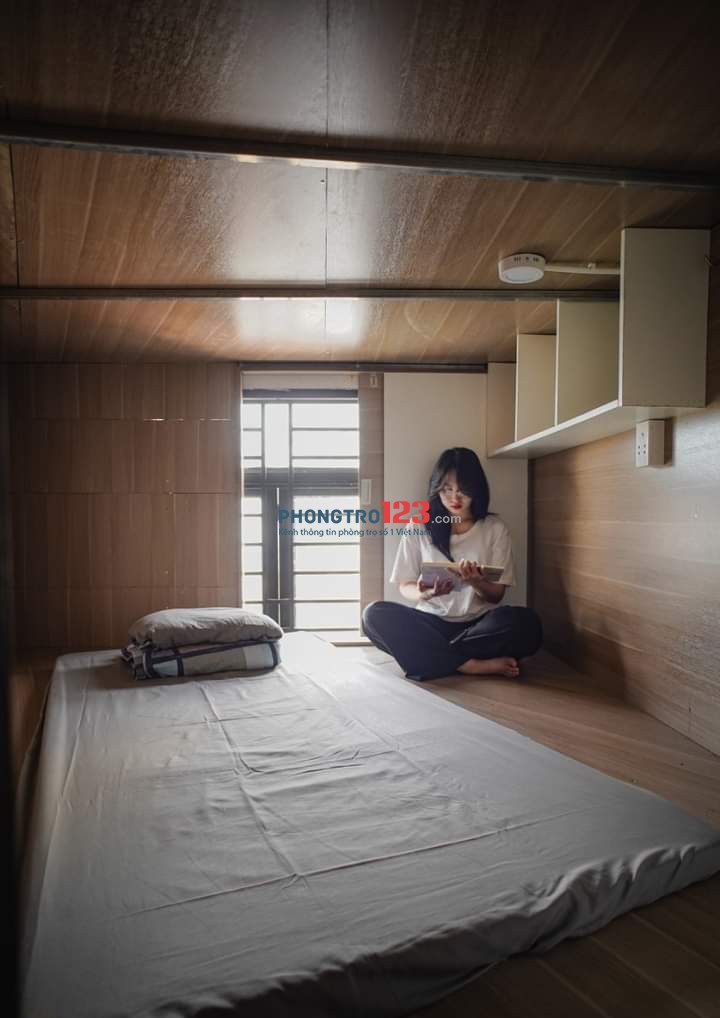 PHÒNG SLEEPBOX _KTX TIỆN NGHI NGAY ĐH NGÂN HÀNG, THỦ ĐỨC