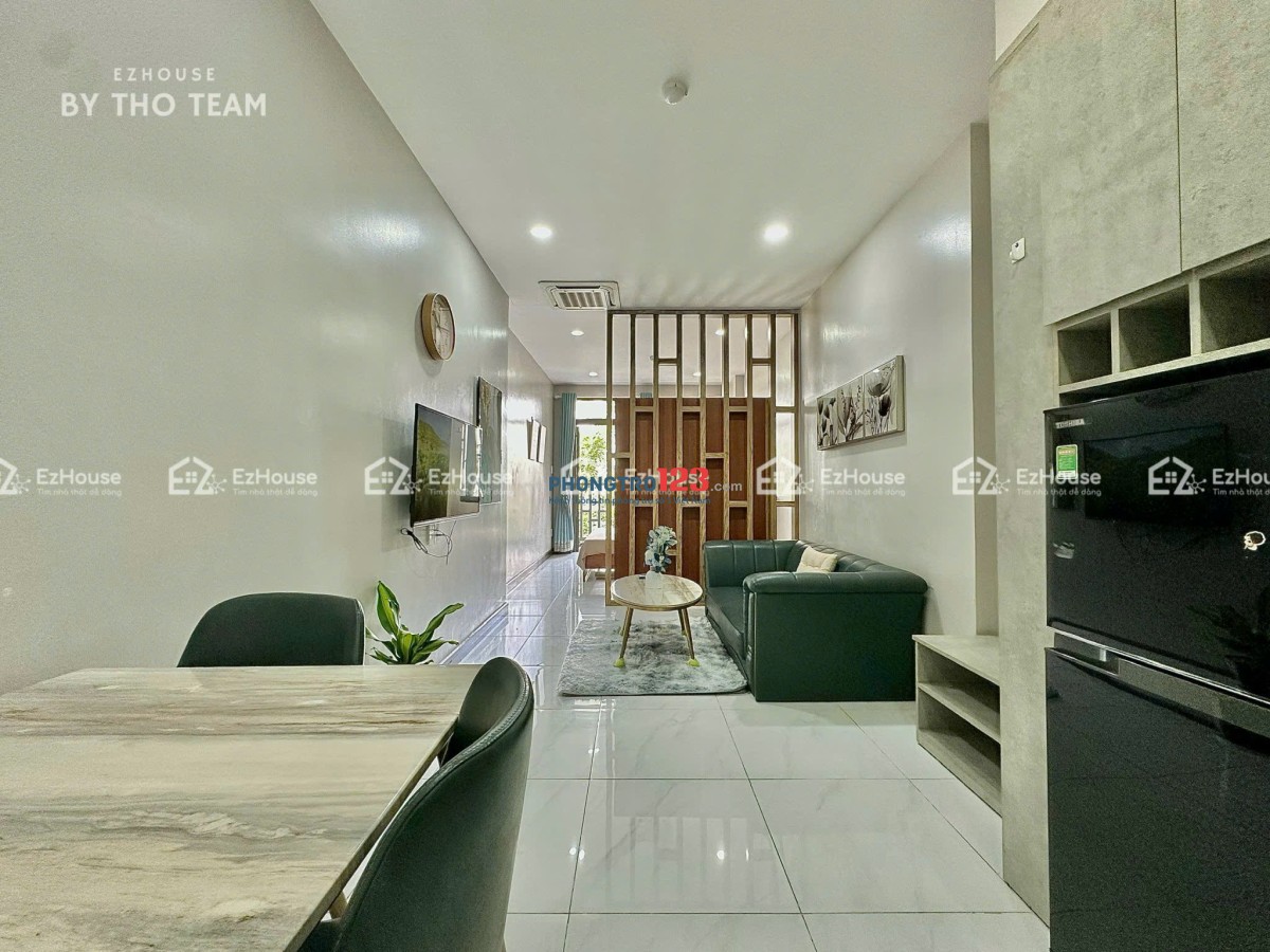 STUDIO FULL NỘI THẤT – BAN CÔNG THOÁNG MÁT KHU SÂN BAY