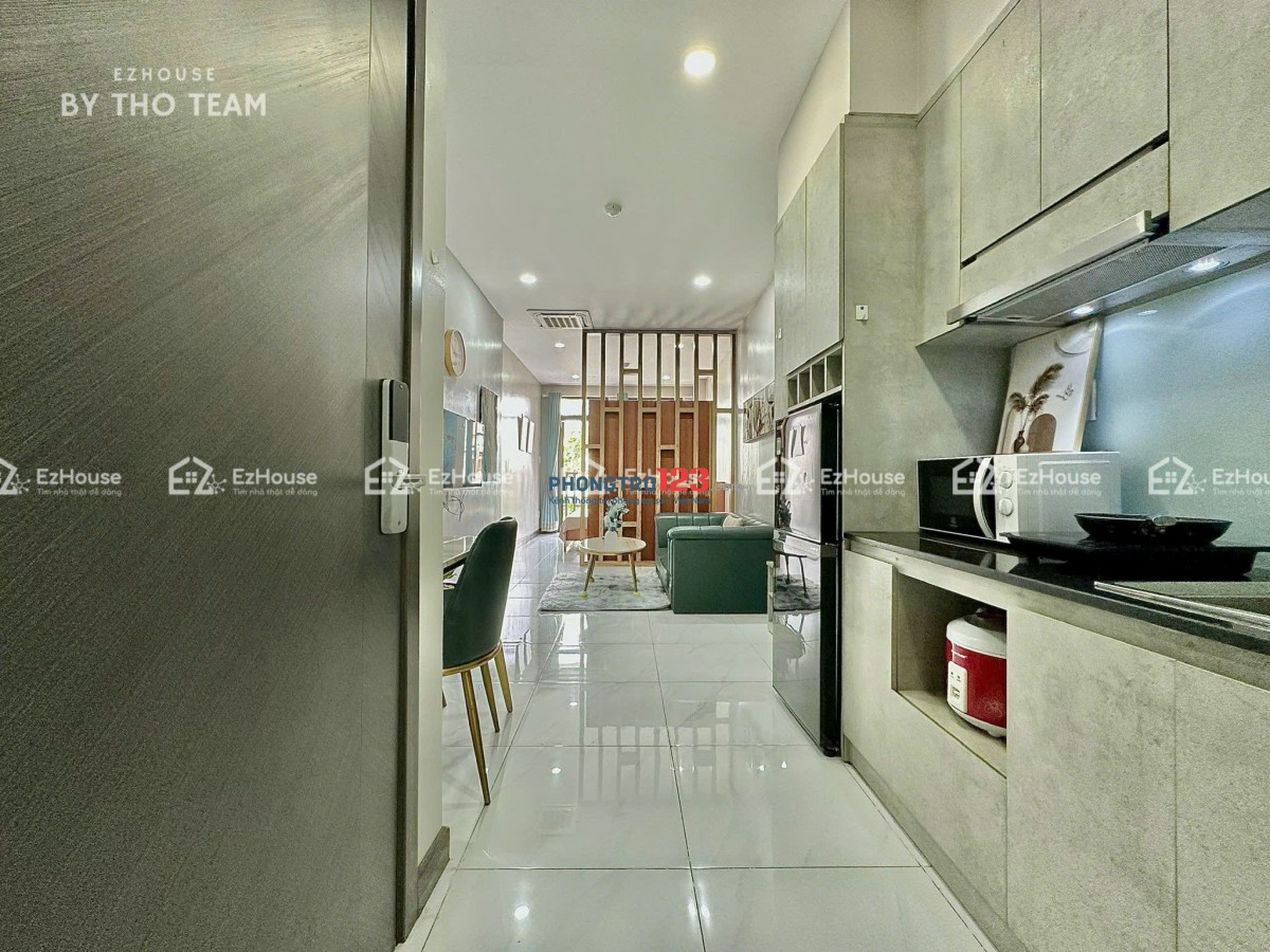STUDIO FULL NỘI THẤT – BAN CÔNG THOÁNG MÁT KHU SÂN BAY