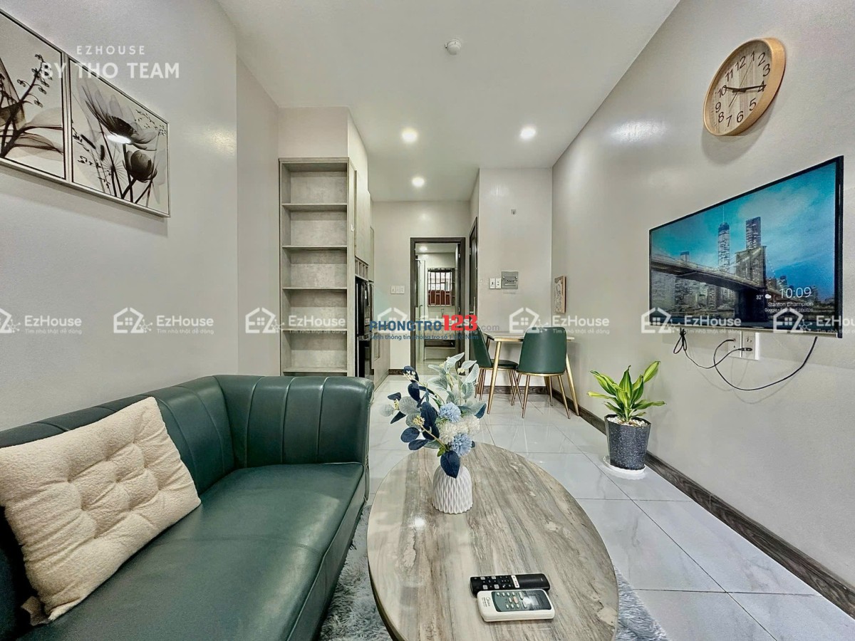STUDIO FULL NỘI THẤT – BAN CÔNG THOÁNG MÁT KHU SÂN BAY