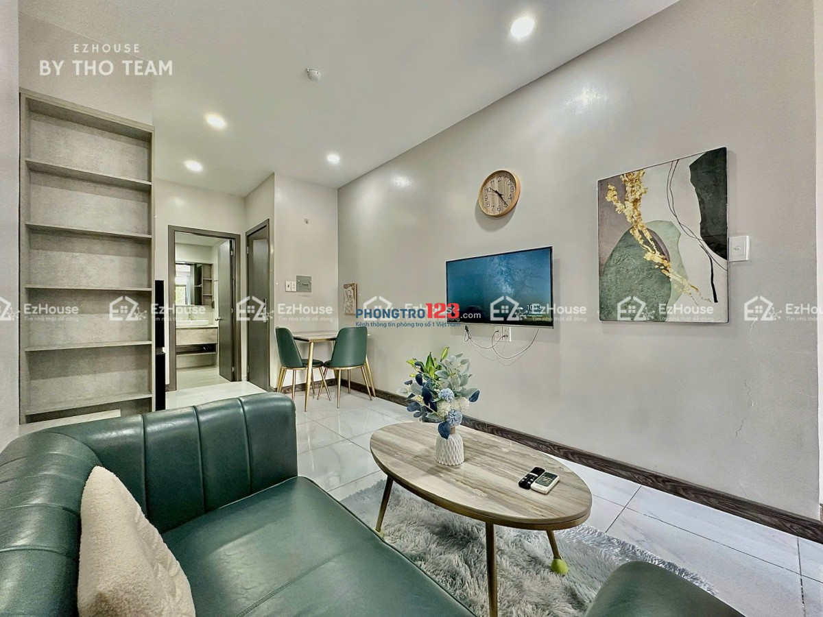 STUDIO FULL NỘI THẤT – BAN CÔNG THOÁNG MÁT KHU SÂN BAY