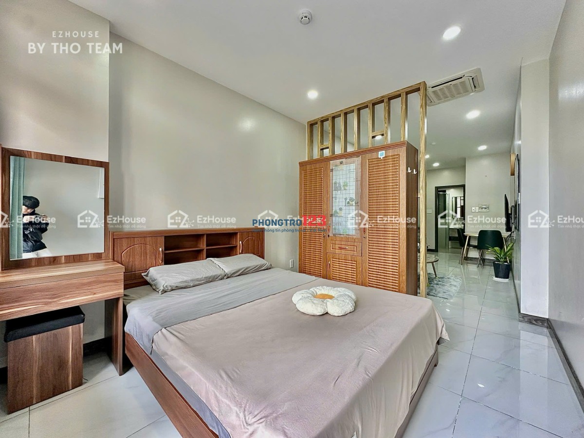 STUDIO FULL NỘI THẤT – BAN CÔNG THOÁNG MÁT KHU SÂN BAY