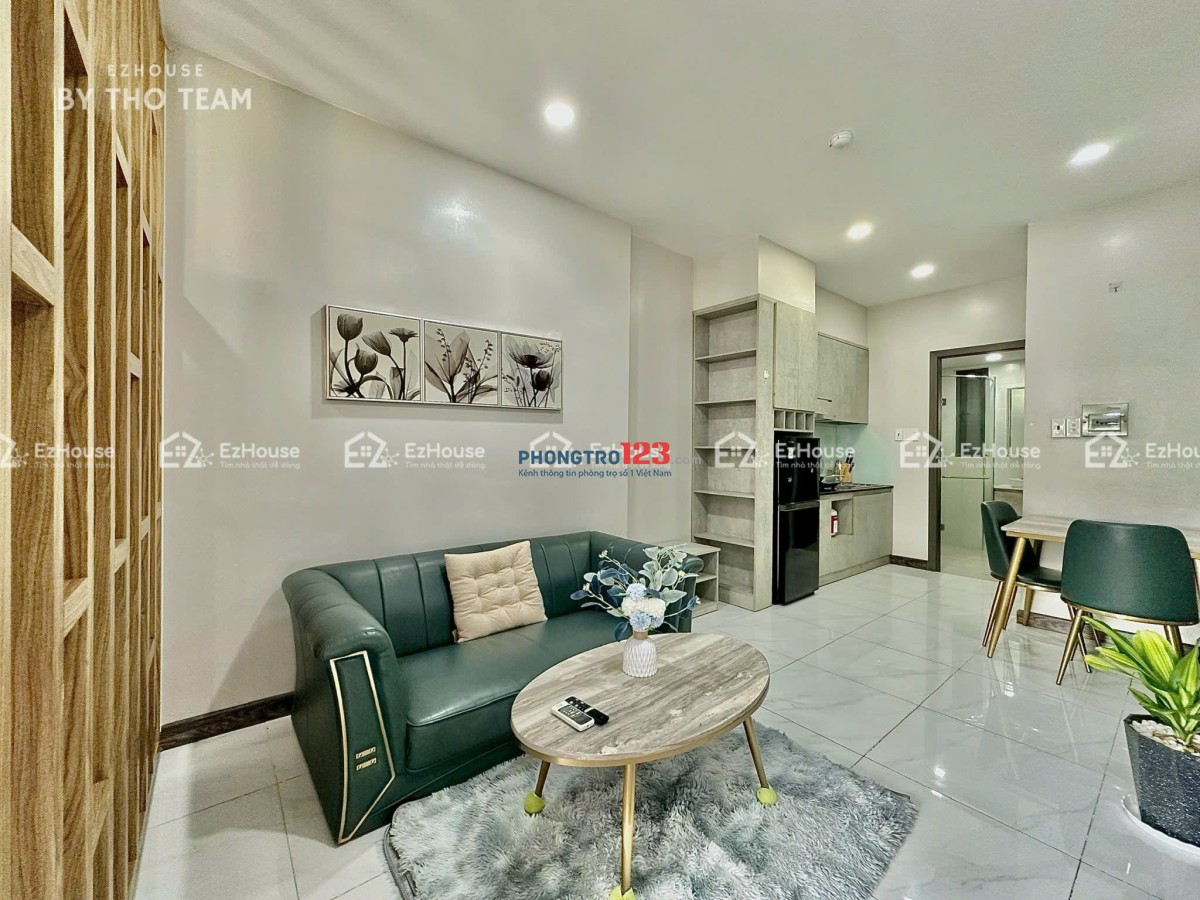 STUDIO FULL NỘI THẤT – BAN CÔNG THOÁNG MÁT KHU SÂN BAY