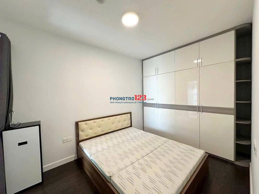 Satra Eximland,Phan Đăng Lưu,Phú Nhuận: 90m2, 2p ngủ, Nt, 18tr/th