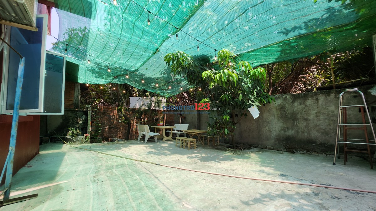 Studio chữa lành ! bếp tách PN, cửa sổ, có sân vườn chung, B.T !