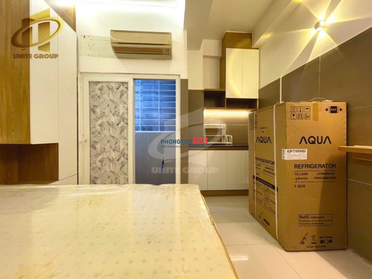 Cho thuê căn hộ studio full nội thất p.Tân Quy q.7 gần Lotte, SCVivo, TDTU, RMIT