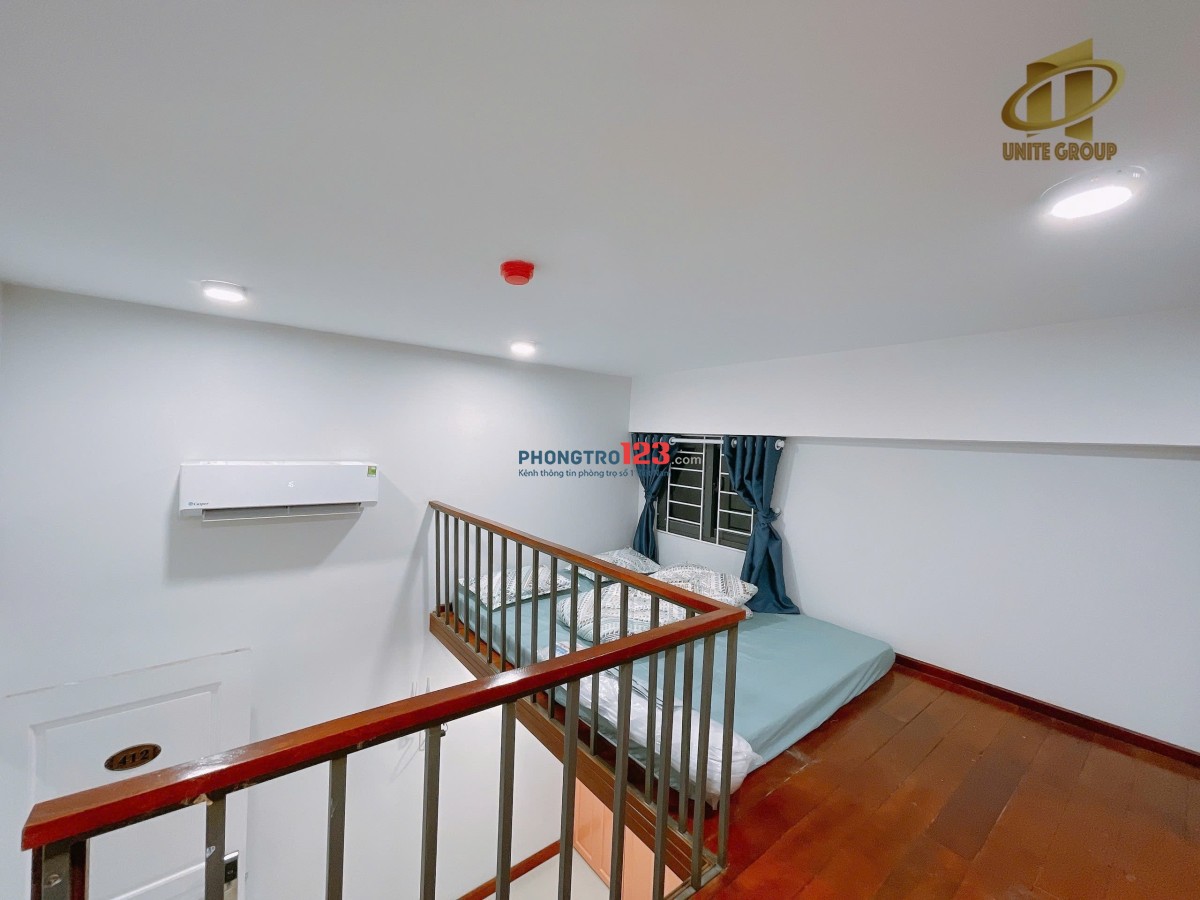 Cho thuê căn hộ duplex full nội thất đường Huỳnh Tấn Phát p.Bình Thuận q.7 gần chợ Lý Phục Man, kcx
