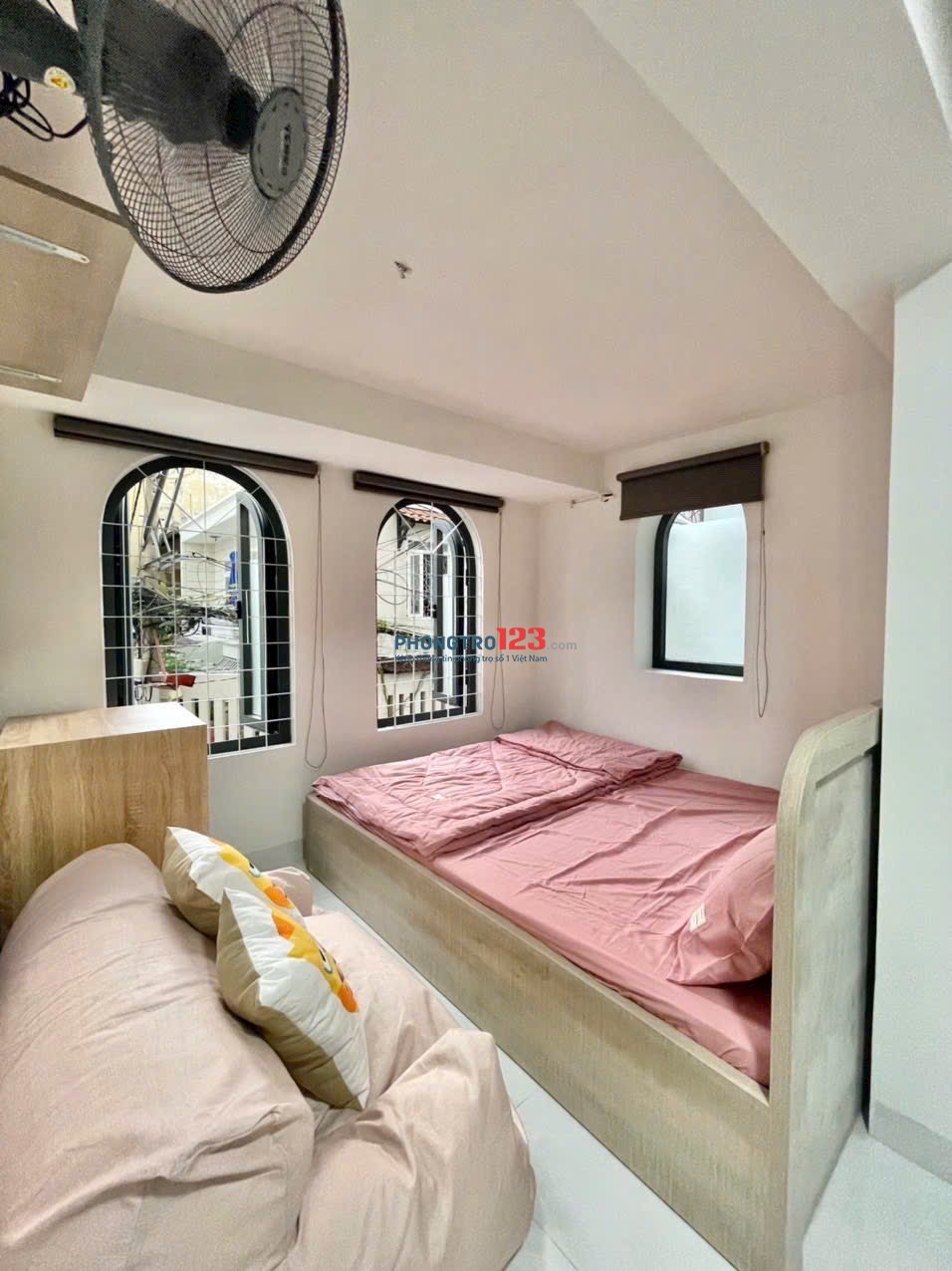 Cho thuê phòng cửa sổ trời lớn, full nội thất - Xô Viết Nghệ Tĩnh, Bình Thạnh gần Q2, Q1, Q3