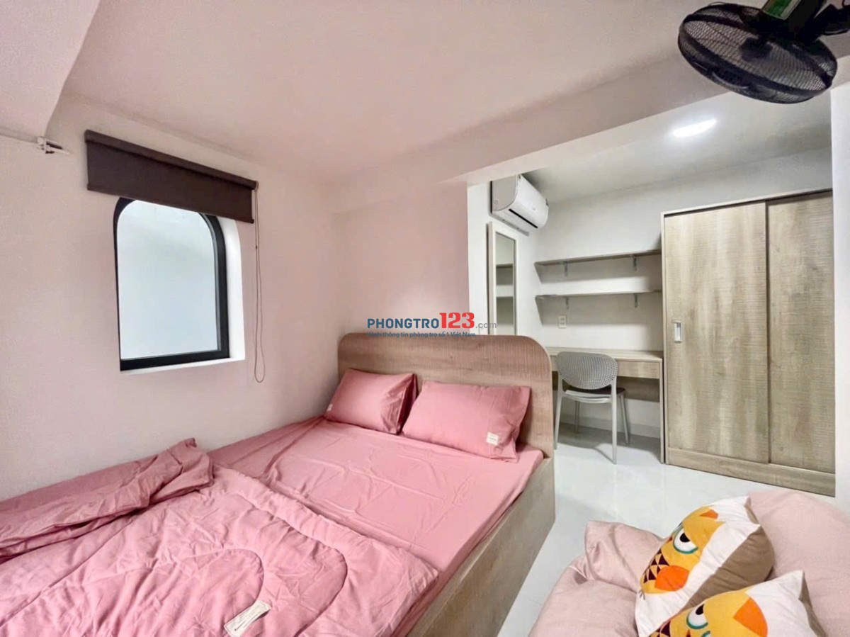 Cho thuê phòng cửa sổ trời lớn, full nội thất - Xô Viết Nghệ Tĩnh, Bình Thạnh gần Q2, Q1, Q3