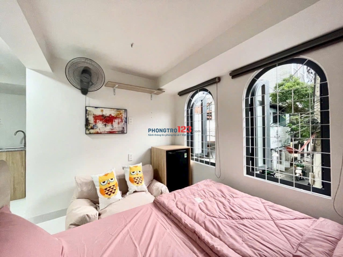 Cho thuê phòng cửa sổ trời lớn, full nội thất - Xô Viết Nghệ Tĩnh, Bình Thạnh gần Q2, Q1, Q3