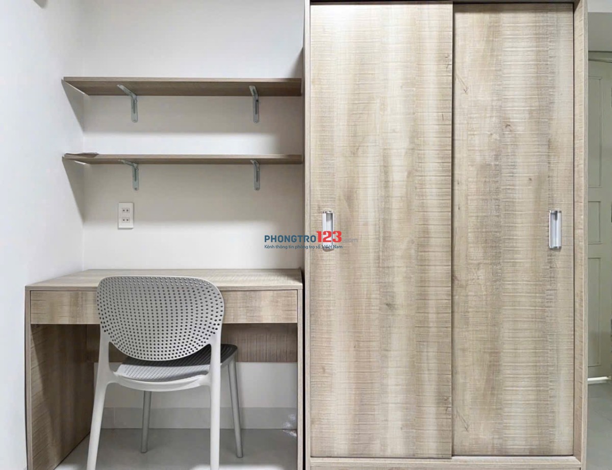 Cho thuê phòng cửa sổ trời lớn, full nội thất - Xô Viết Nghệ Tĩnh, Bình Thạnh gần Q2, Q1, Q3