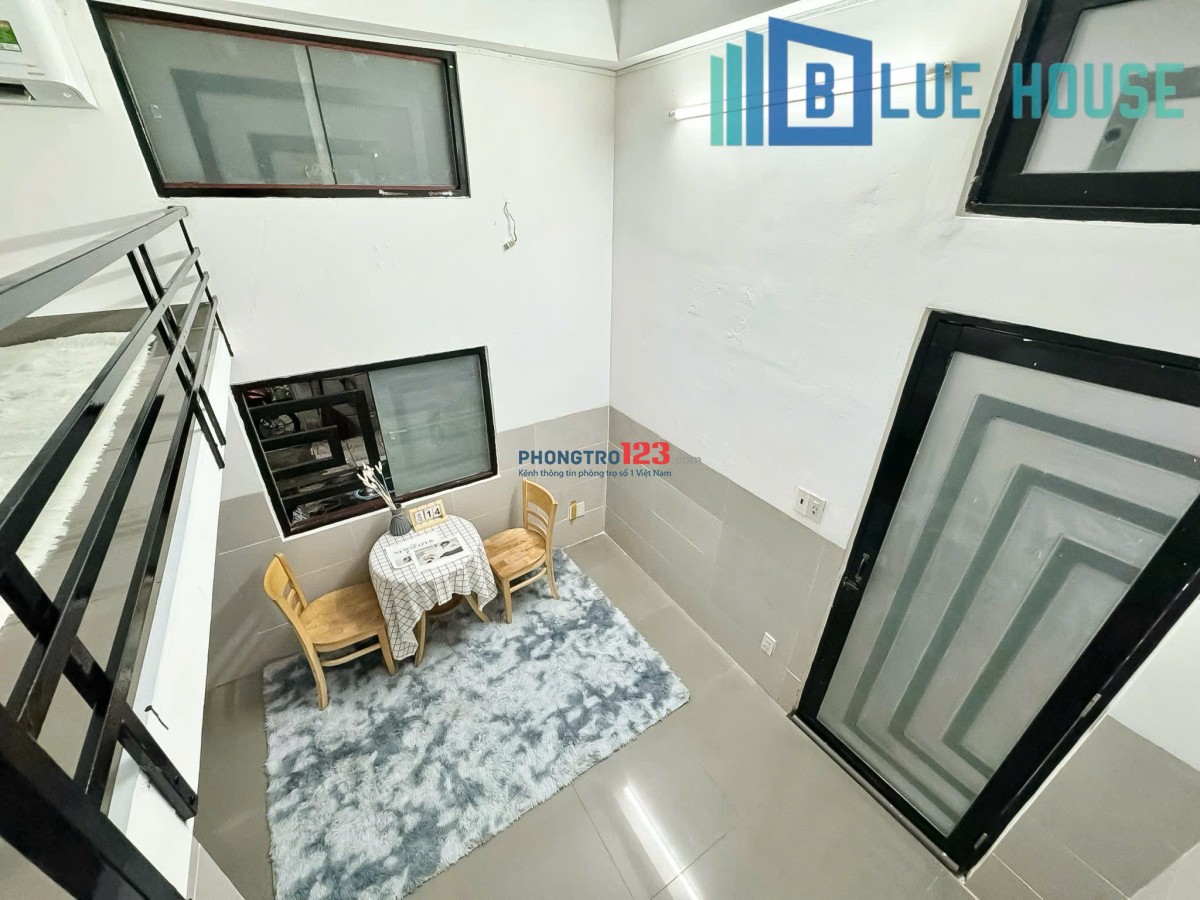Cho thuê phòng trọ Quận Tân Bình Duplex cao 1m7 ngay vòng xoay Lê Đại Hành, Đại học Văn Hiến