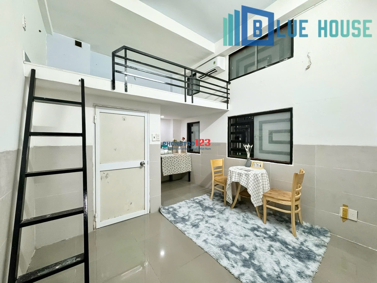 Cho thuê phòng trọ Quận Tân Bình Duplex cao 1m7 ngay vòng xoay Lê Đại Hành, Đại học Văn Hiến