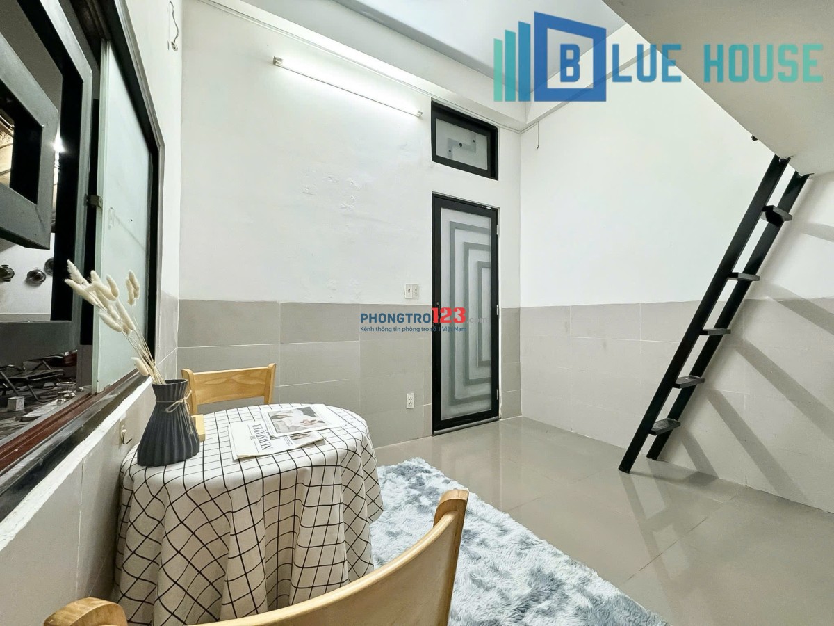 Cho thuê phòng trọ Quận Tân Bình Duplex cao 1m7 ngay vòng xoay Lê Đại Hành, Đại học Văn Hiến