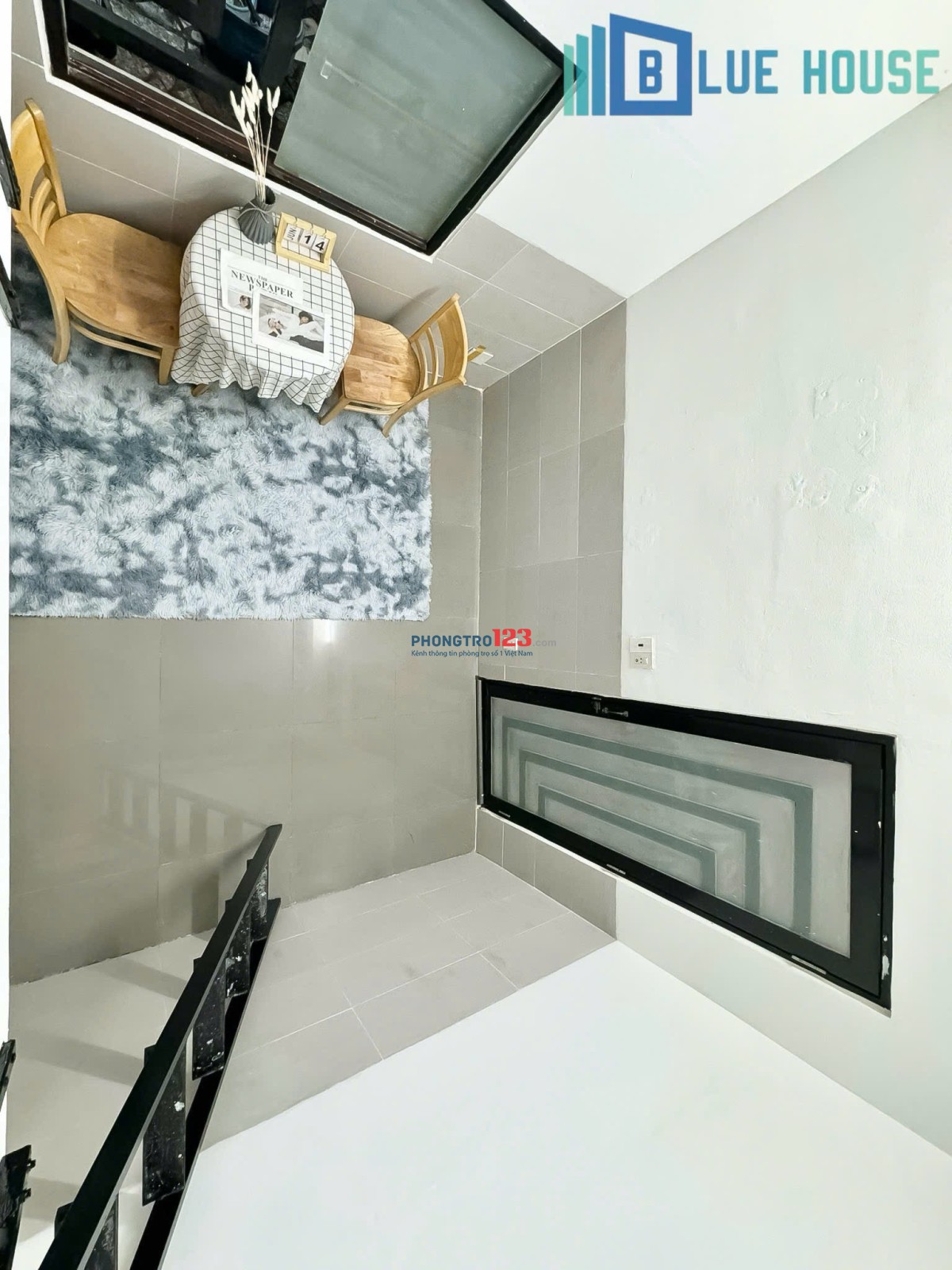 Cho thuê phòng trọ Quận Tân Bình Duplex cao 1m7 ngay vòng xoay Lê Đại Hành, Đại học Văn Hiến