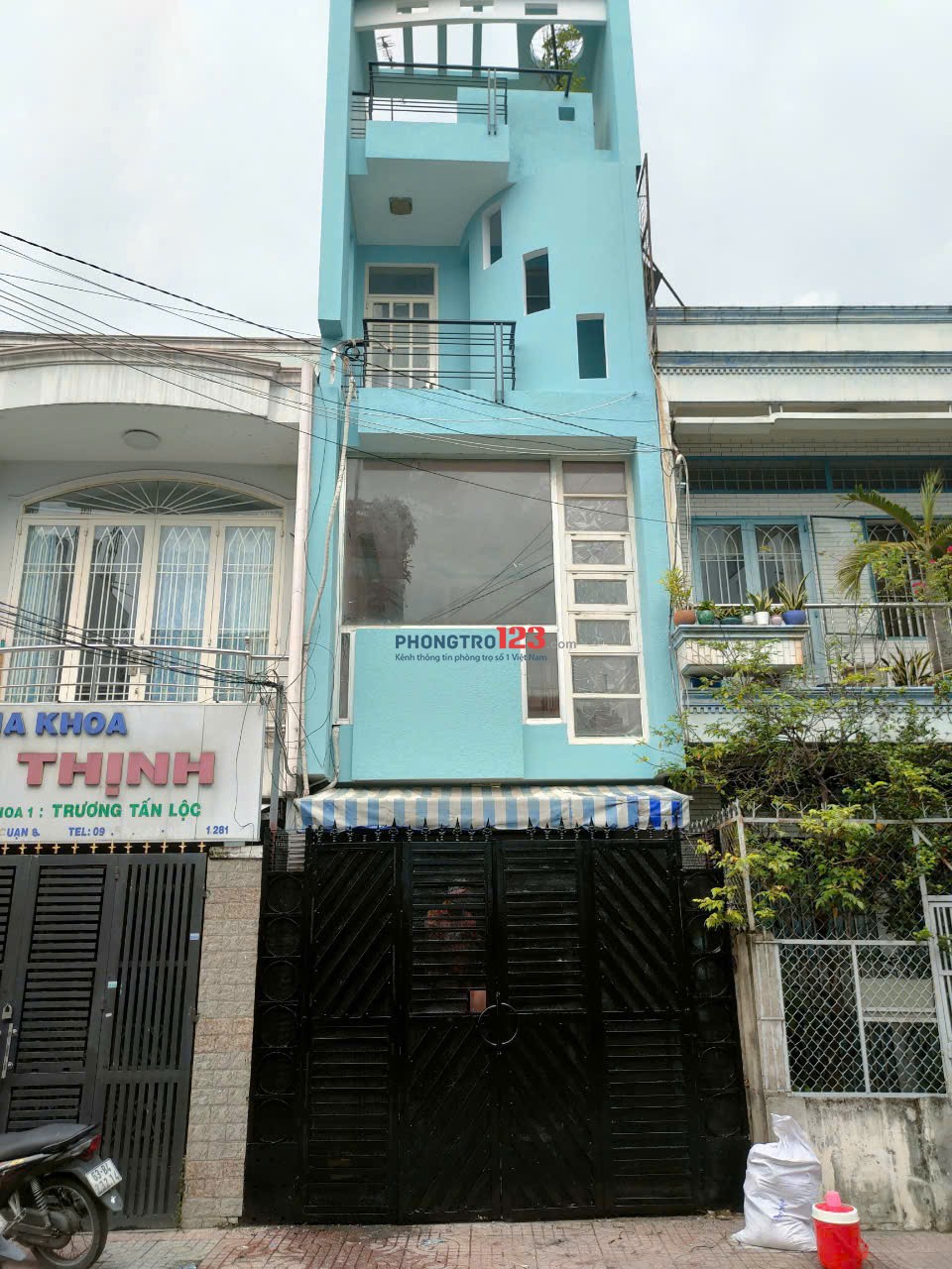 Cho thuê nhà Nguyên căn 3 tầng đường Đặng Thúc Liêng - Phạm Hùng Phường 4 Quận 8