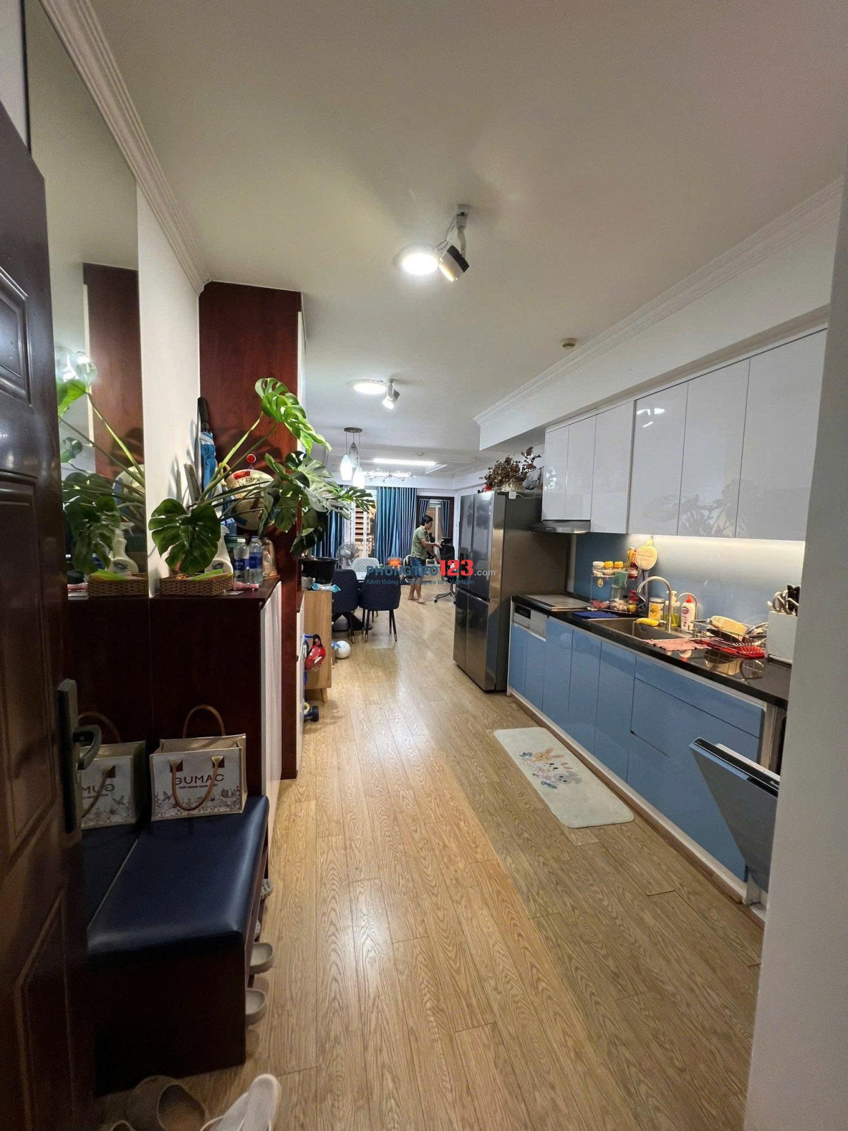 C/c Phú Thạnh,Nguyễn Sơn,Tân Phú: 90m2,2p ngủ,2wc,11.5tr/th