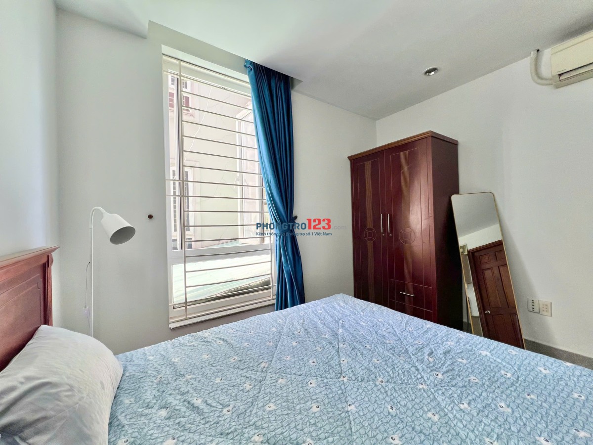 Cho thuê căn hộ studio full nt có ban công/cửa sổ p.Tân Phong q.7 gần RMIT, TDTU, KDC Trung Sơn